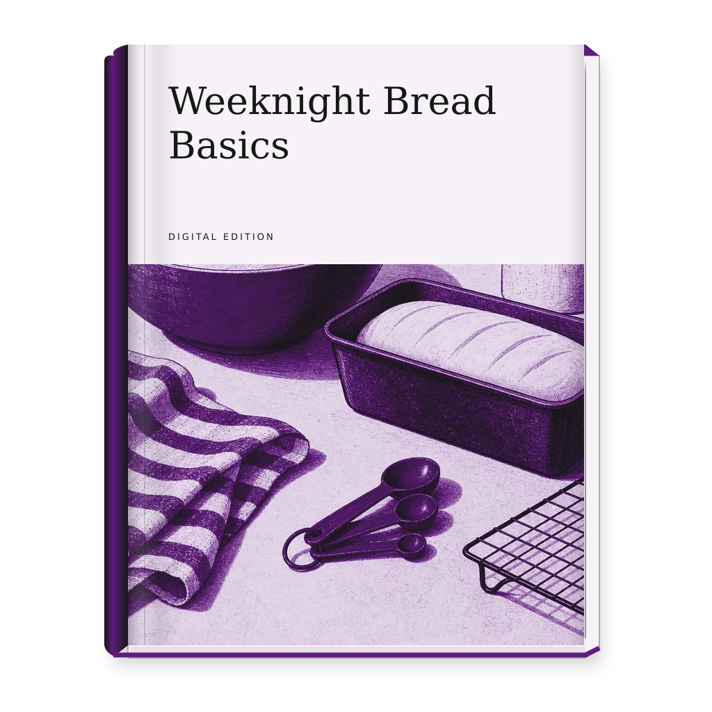 Weeknight Bread Basics ebook cover
